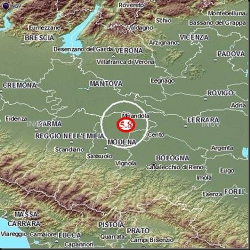 Nouveau séisme en Italie du Nord, le 29 Mai 2012 : victimes, blessés, déplacés et dégâts considérabl